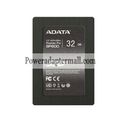 New AData Premier Pro SP600 32GB SSD SATA3 AS592S-32GM-C 6Gb/